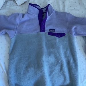Kids Patagonia Synchilla Snap T Pullover